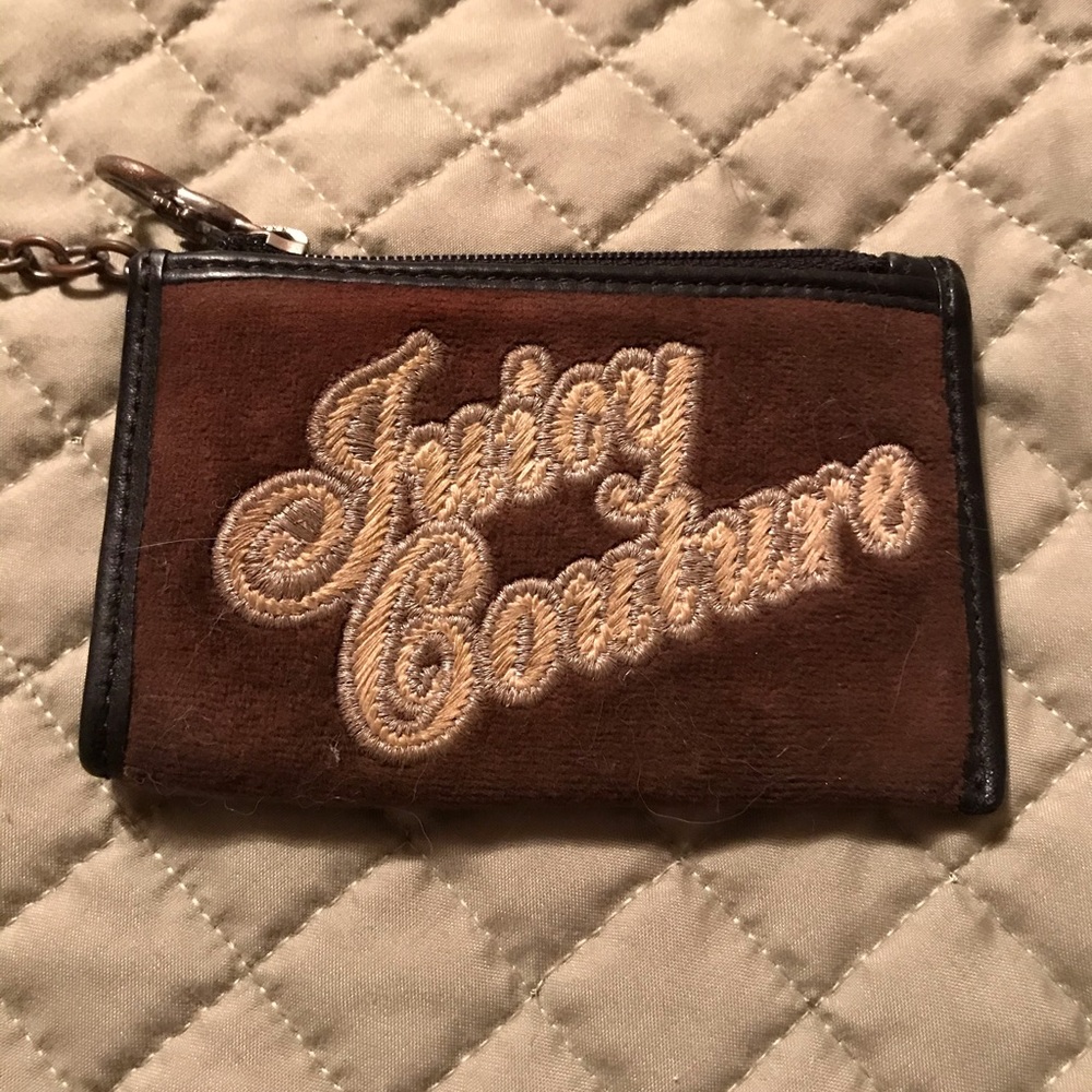 Juicy Couture card keychain wallet